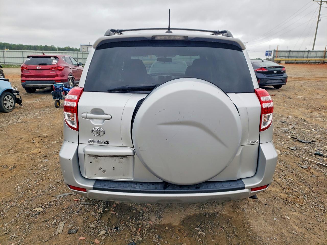 2012 Toyota Rav4 Base Silver vin: 2T3BF4DV6CW260469
