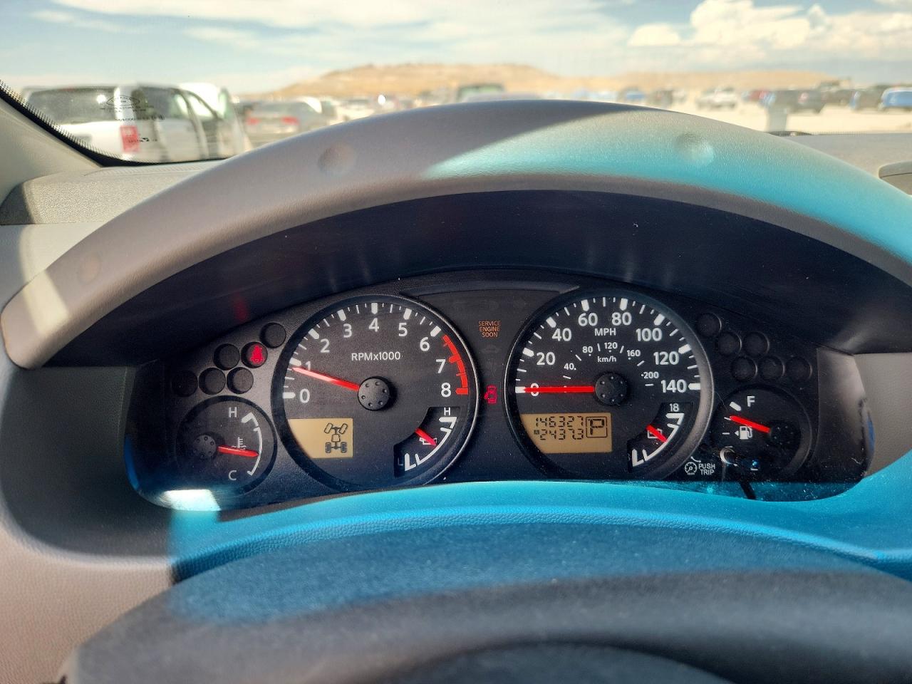 2008 Nissan Xterra X Синий vin: 5N1AN08W08C505038