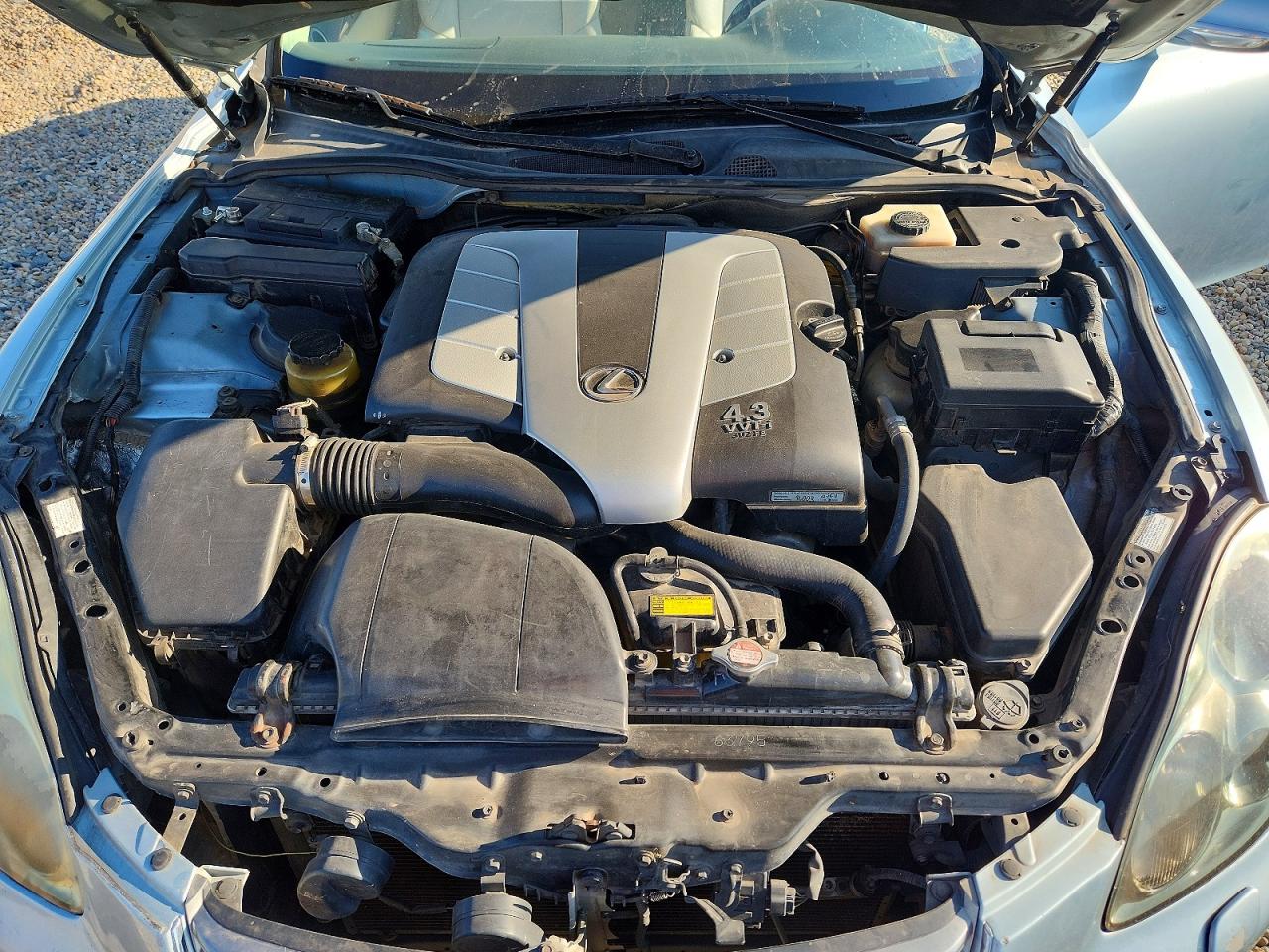 2004 Lexus Sc 430 Blue vin: JTHFN48Y340050862