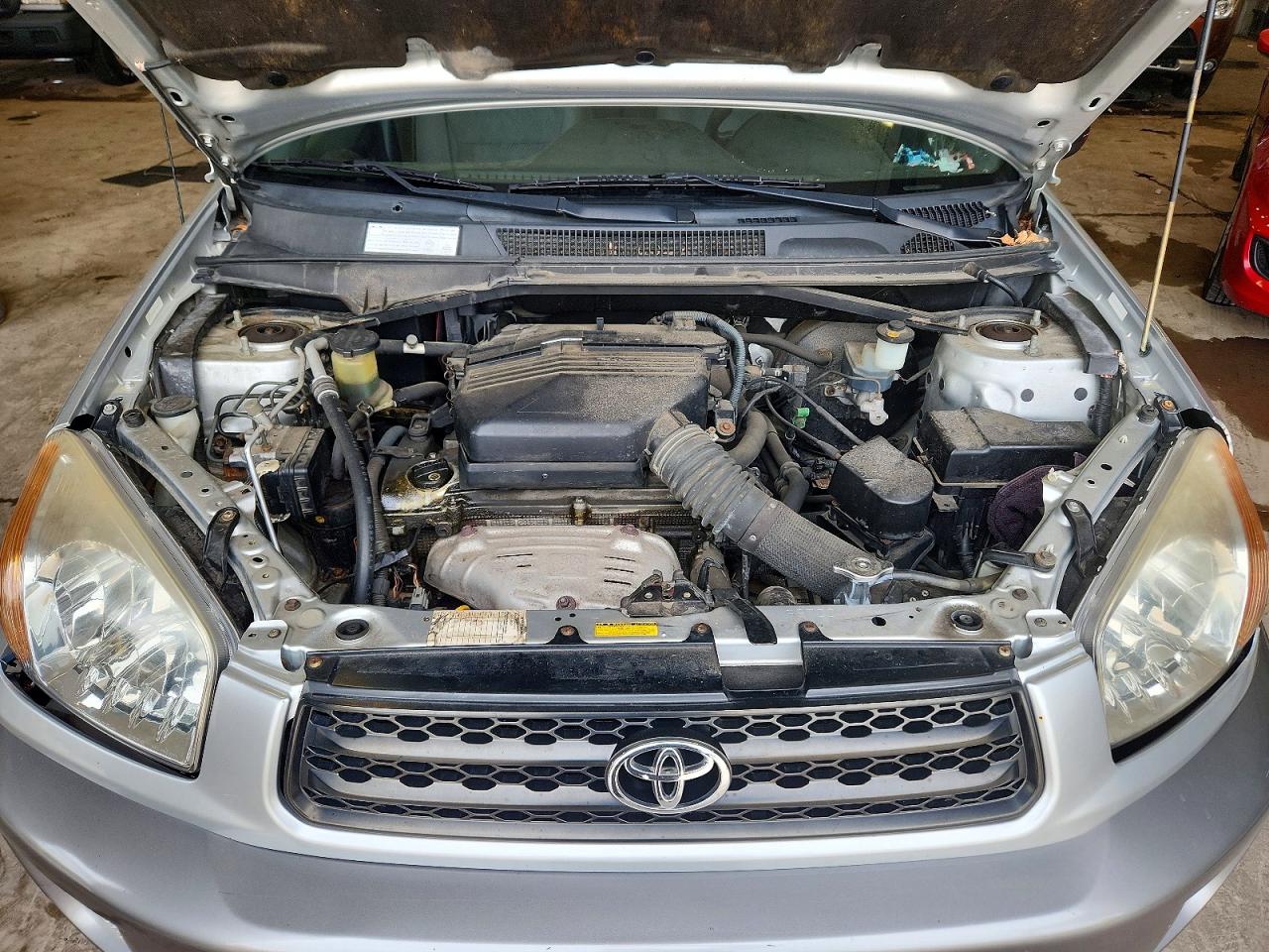2003 Toyota Rav4 Base Silver vin: JTEGH20V930114772