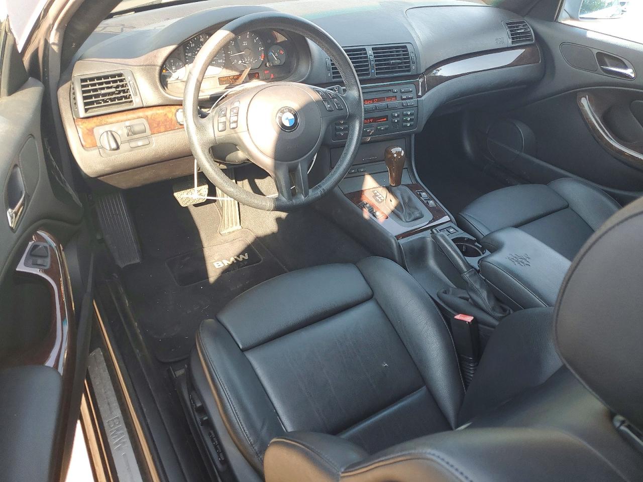 2006 Bmw 325 Ci Sulev Black vin: WBABV13446JT24390