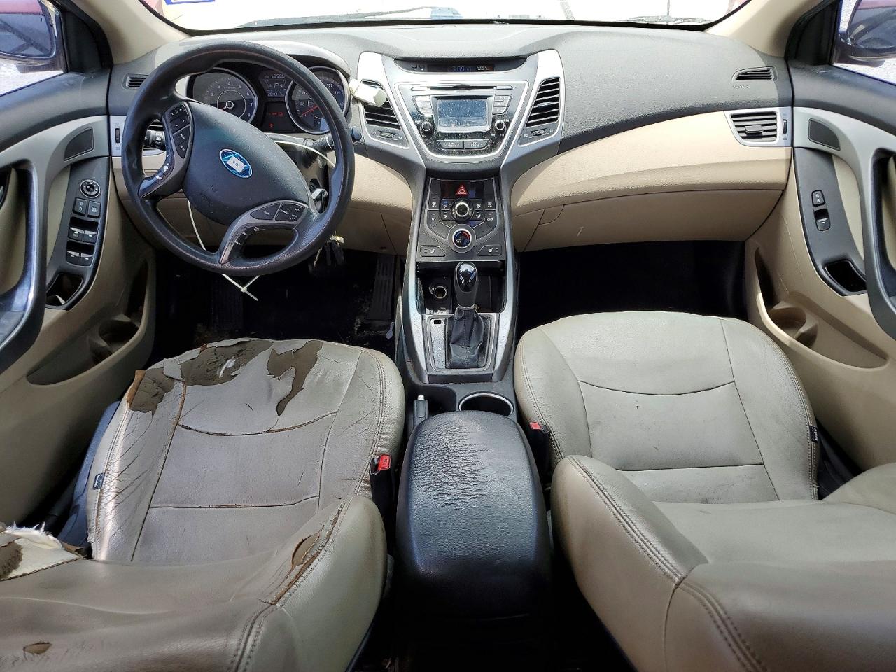 2014 Hyundai Elantra Se Красный vin: KMHDH4AE4EU186021