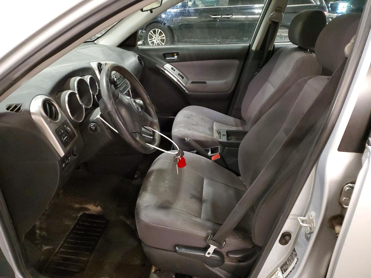 2006 Toyota Corolla Matrix Xr Silver vin: 2T1KR30E26C578126