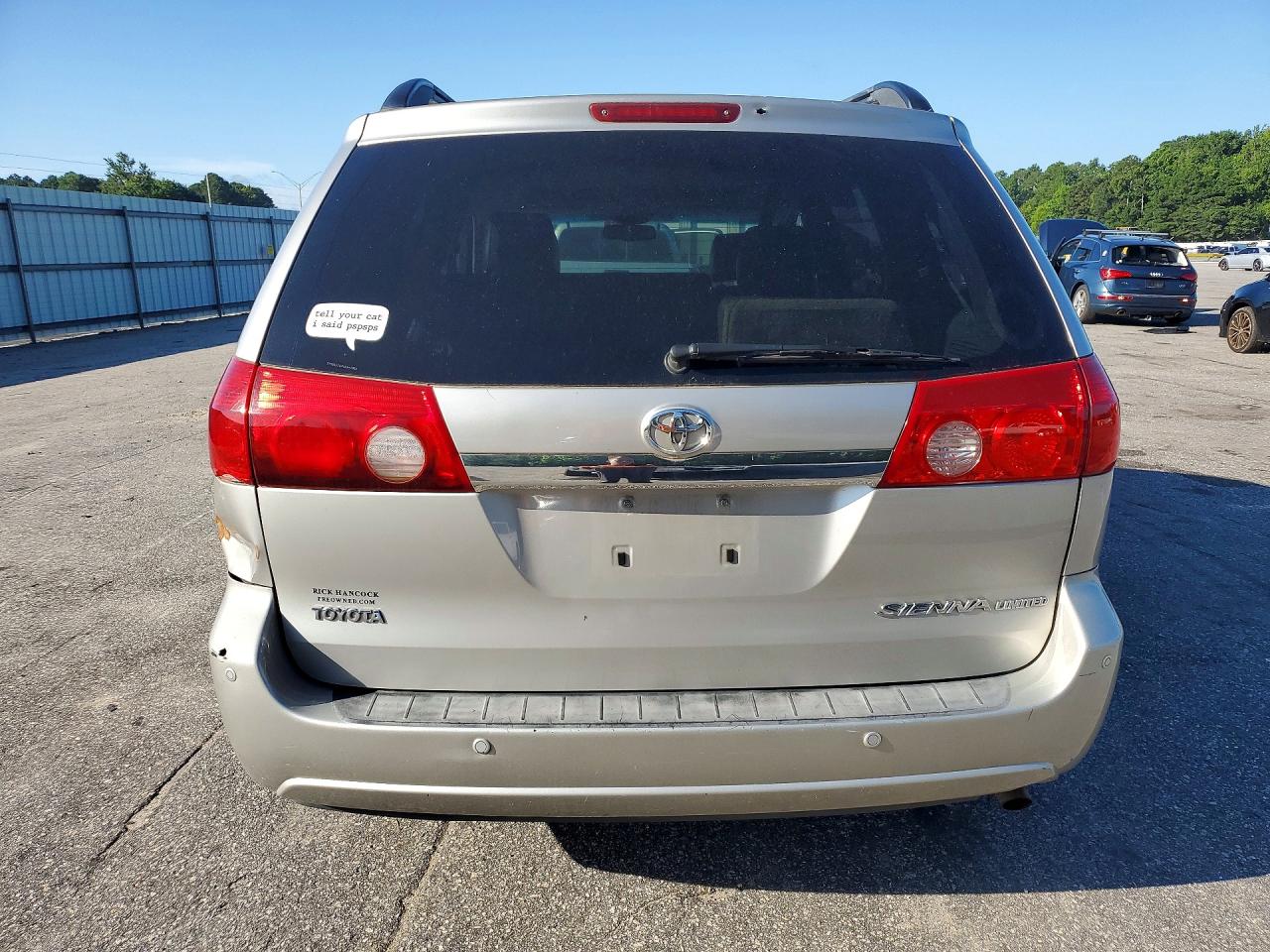 2008 Toyota Sienna Xle Limited Gray vin: 5TDZK22C68S143838