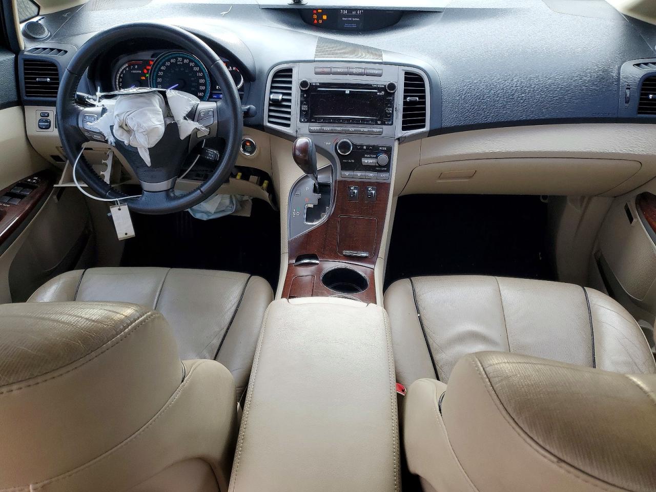 2012 Toyota Venza Xle White vin: 4T3BK3BB1CU068116