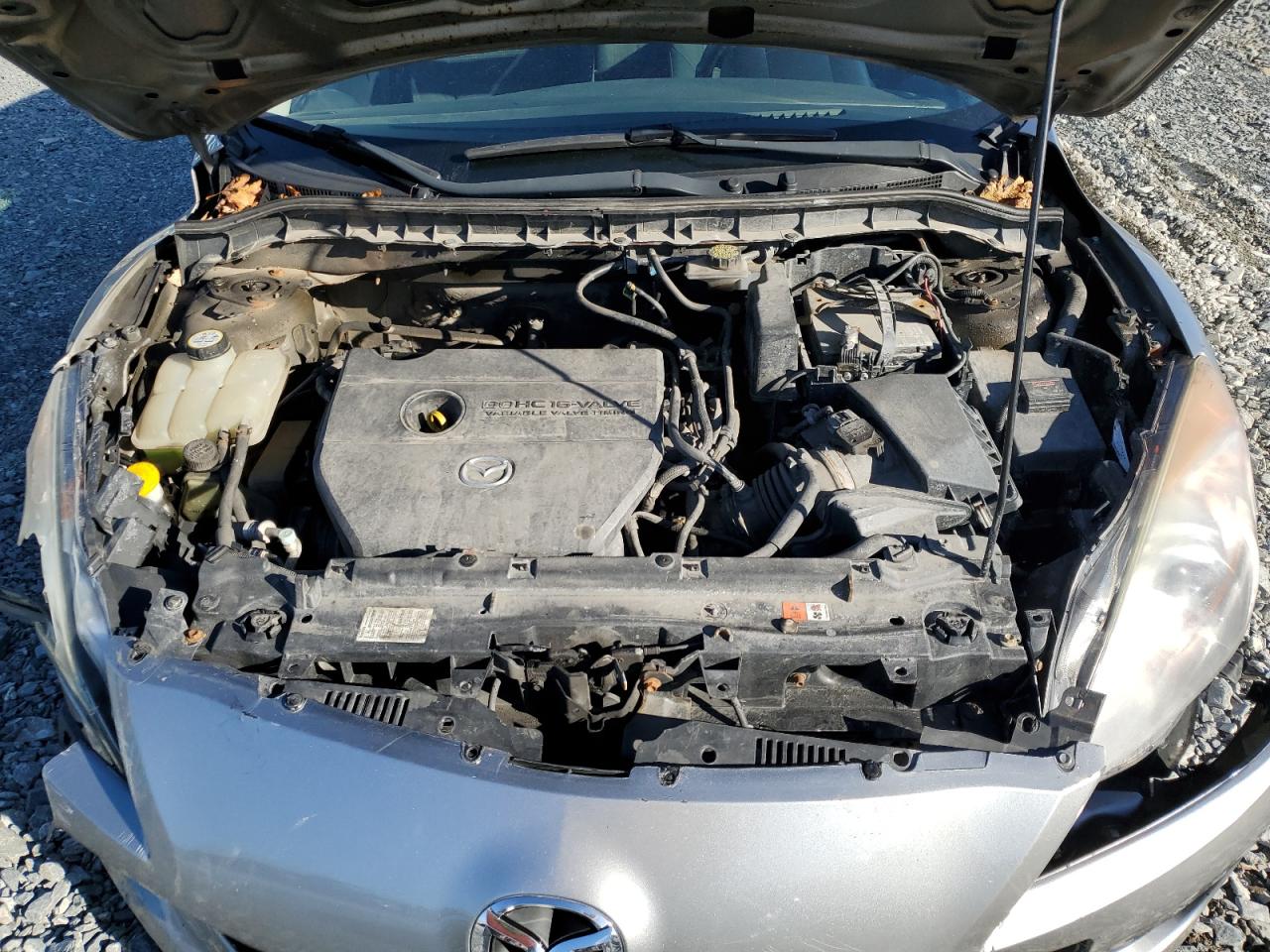 2013 Mazda 3 I Silver vin: JM1BL1UF7D1803831
