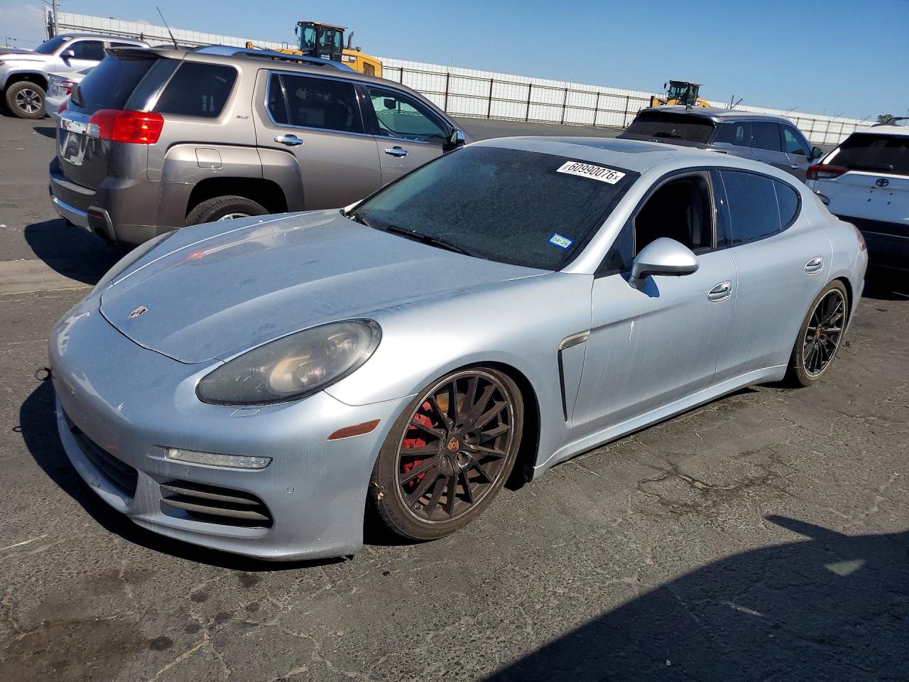 2014 Porsche Panamera S Silver vin: WP0AB2A77EL055945