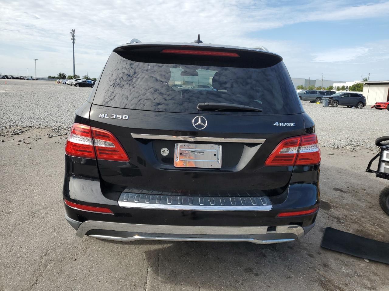 2012 Mercedes-benz Ml 350 4matic Black vin: 4JGDA5HB3CA023297