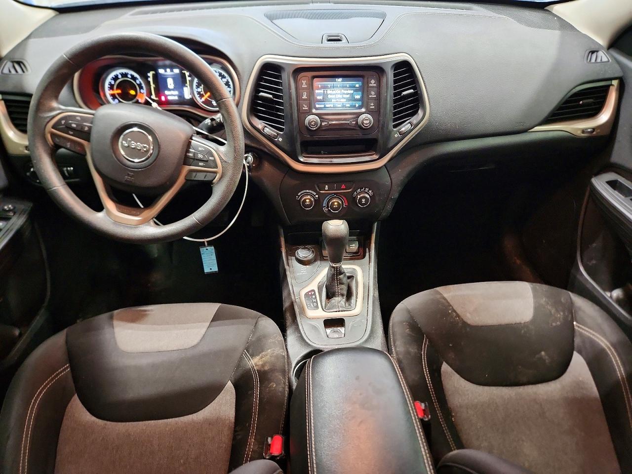 2014 Jeep Cherokee Sport Black vin: 1C4PJMAB9EW125179