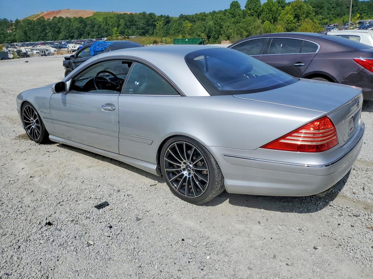 2003 Mercedes-benz Cl 500 Silver vin: WDBPJ75J53A031425