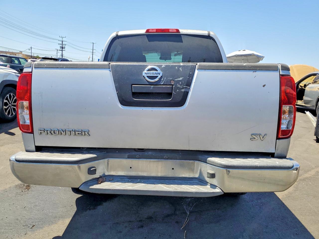 2012 Nissan Frontier S Silver vin: 1N6AD0ER2CC444920