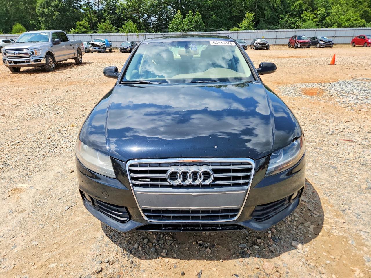 2012 Audi A4 Premium Черный vin: WAUBFAFLXCN005872
