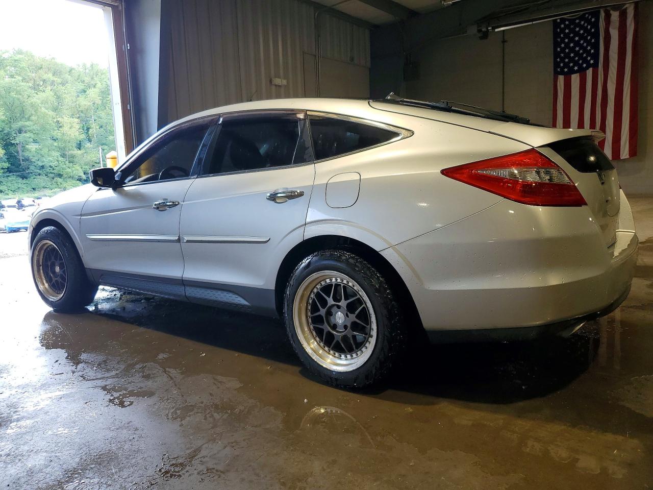 2010 Honda Accord Crosstour Exl Silver vin: 5J6TF2H53AL009583