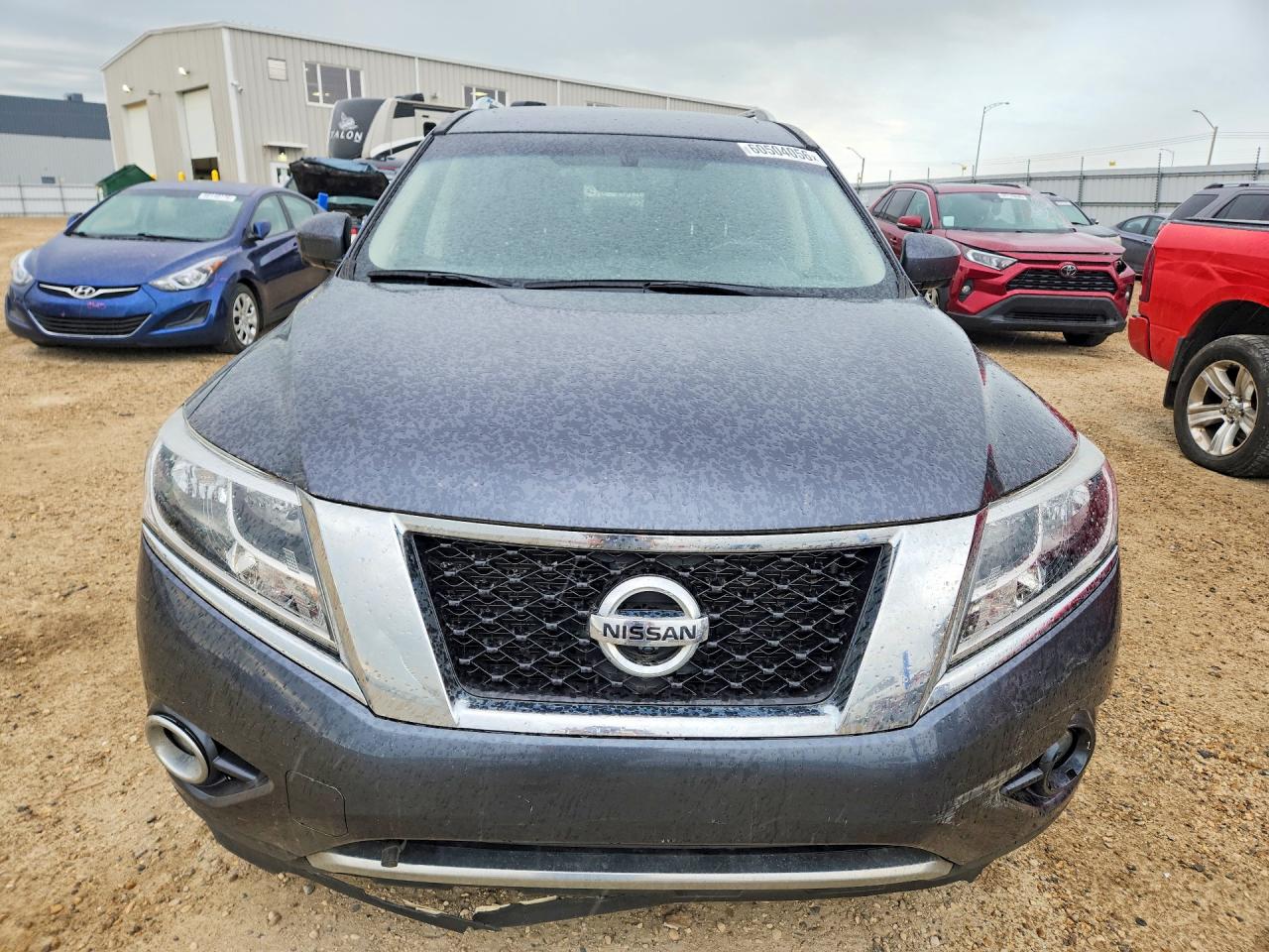 2014 Nissan Pathfinder S Gray vin: 5N1AR2MM3EC702401