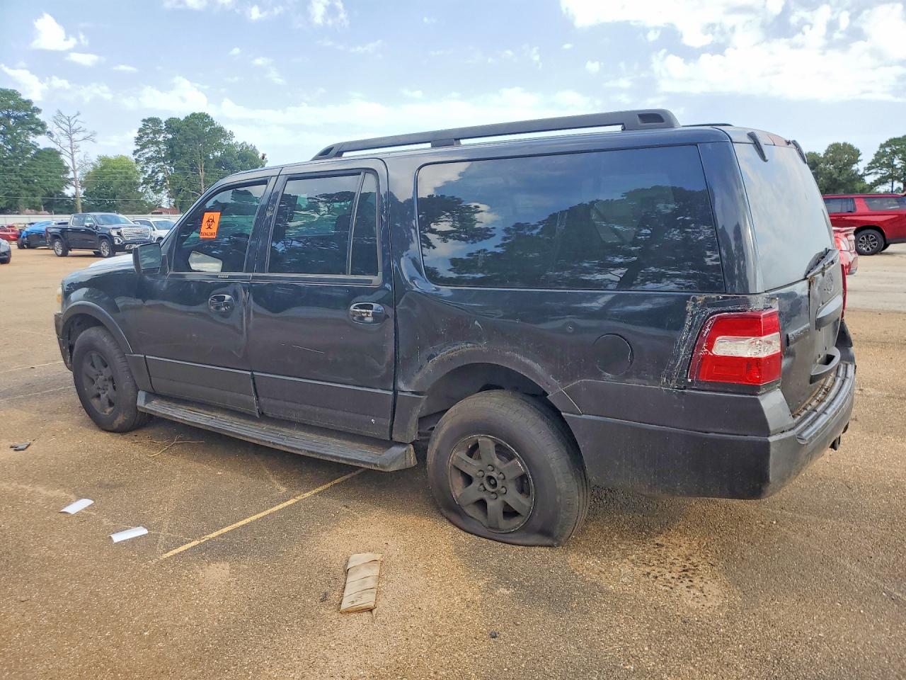 2009 Ford Expedition El Xlt Black vin: 1FMFK16569EB24654