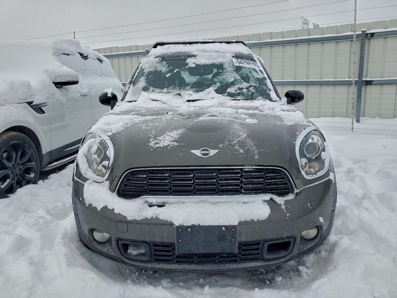 2014 Mini Cooper S Countryman Gray vin: WMWZC5C53EWP41523