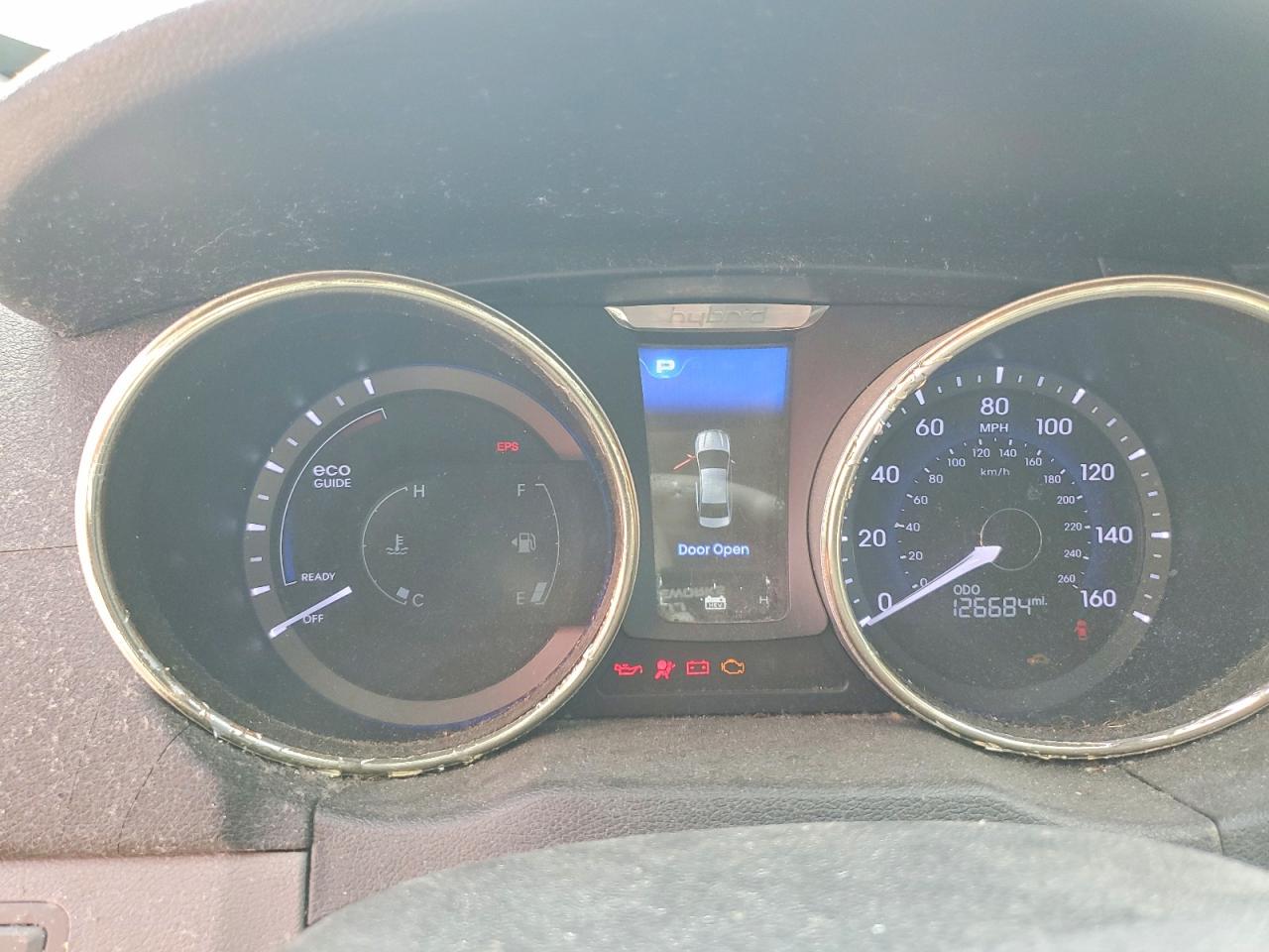 2011 Hyundai Sonata Hybrid Silver vin: KMHEC4A40BA018836