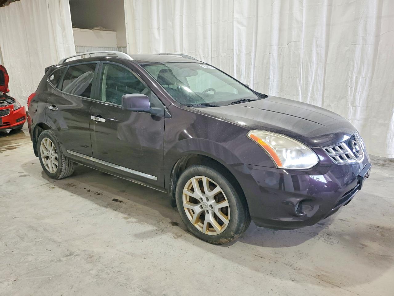 2011 Nissan Rogue S Black vin: JN8AS5MV9BW308287