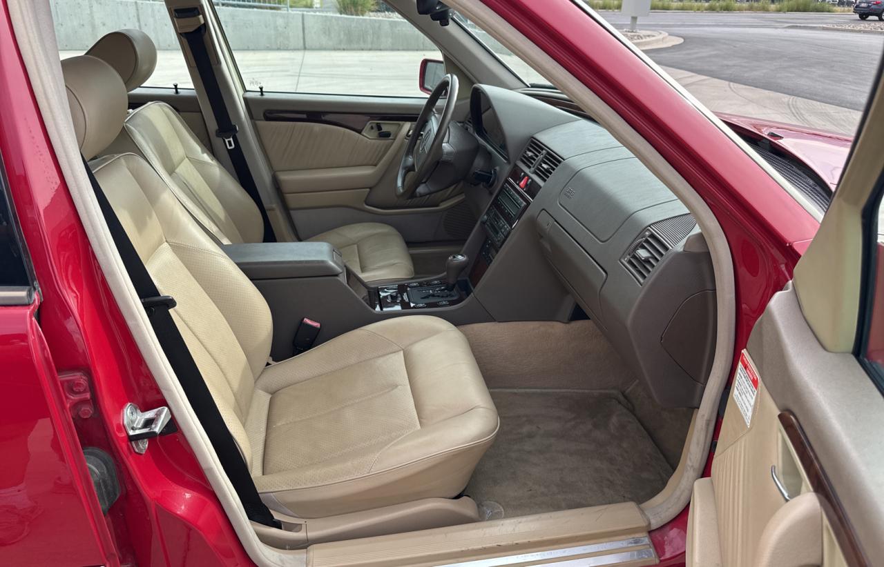 1997 Mercedes-benz C 280 Red vin: WDBHA28E2VF544238