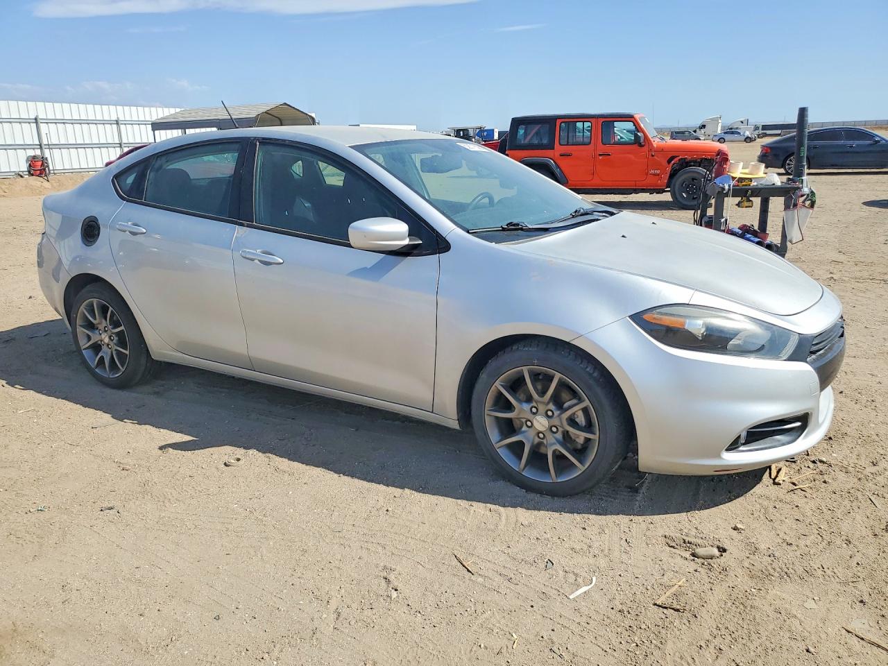 2013 Dodge Dart Sxt Silver vin: 1C3CDFBA0DD309352