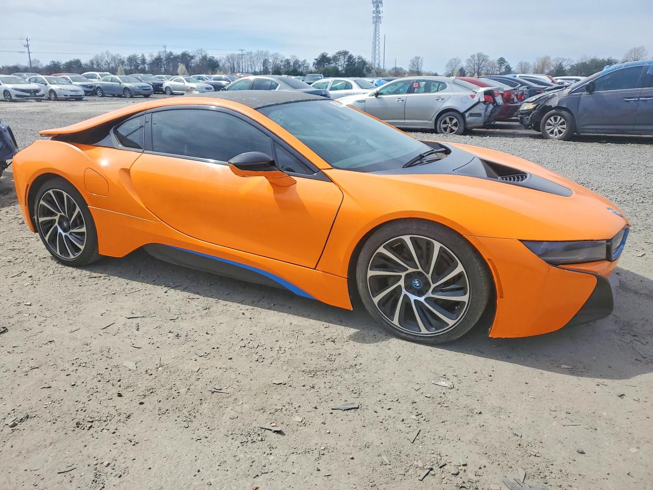 2015 Bmw Motorrad I8 Orange vin: WBY2Z2C5XFV392206