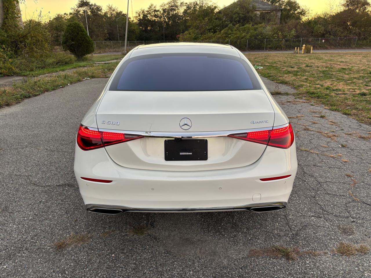 2021 Mercedes-benz S 580 4matic White vin: W1K6G7GB7MA016644