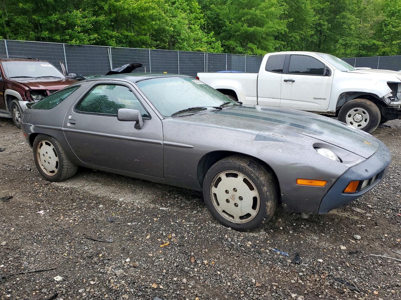 1986 Porsche 928 S Gray vin: WP0JB0926GS862074