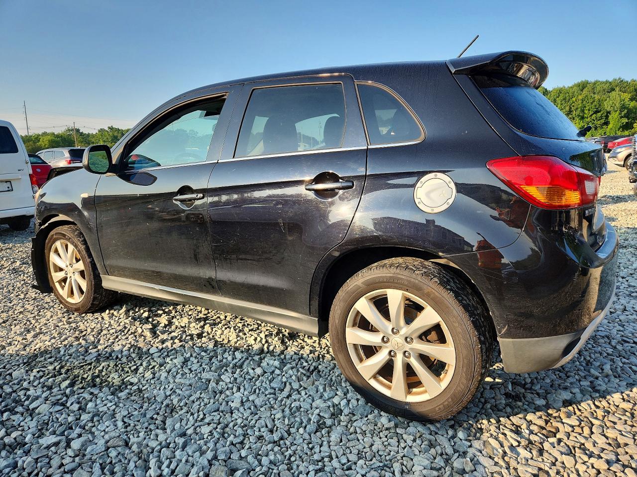 2013 Mitsubishi Outlander Sport Se Black vin: 4A4AR4AU5DE013850