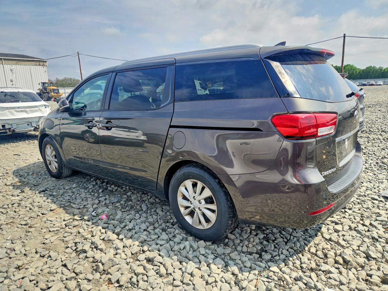 2016 Kia Sedona Lx Gray vin: KNDMB5C10G6129117