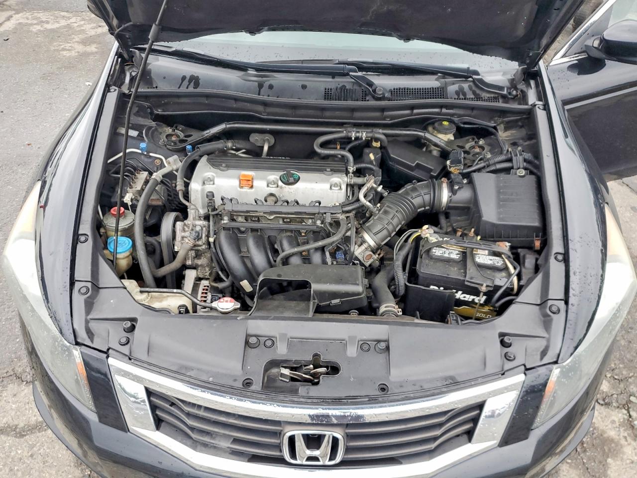 2008 Honda Accord Exl Черный vin: 1HGCP26828A137255