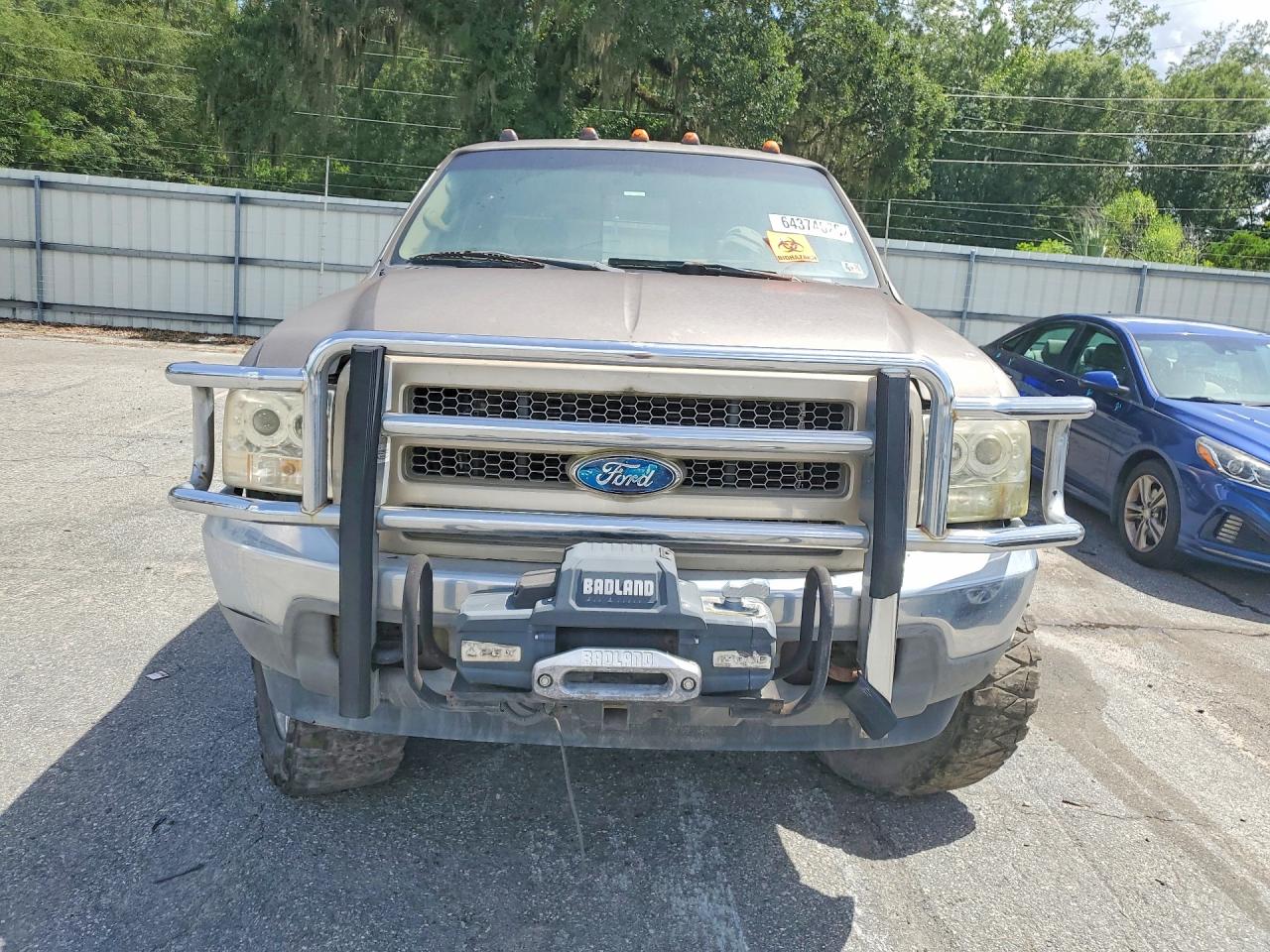 2002 Ford F350 Srw Super Duty Коричневый vin: 1FTSX31FX2EB81249
