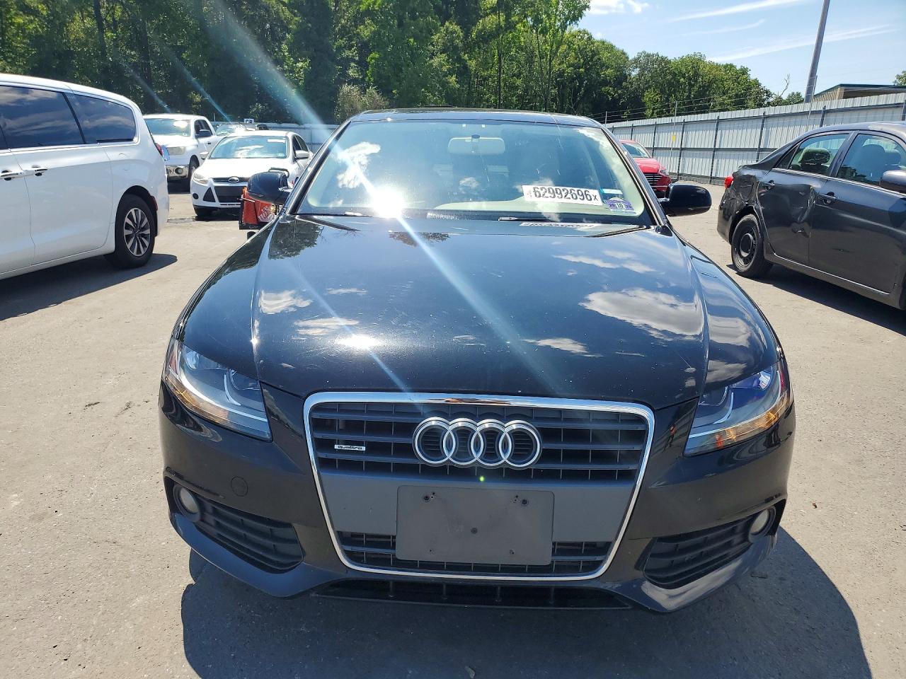 2011 Audi A4 Premium Black vin: WAUBFAFL6BN018827