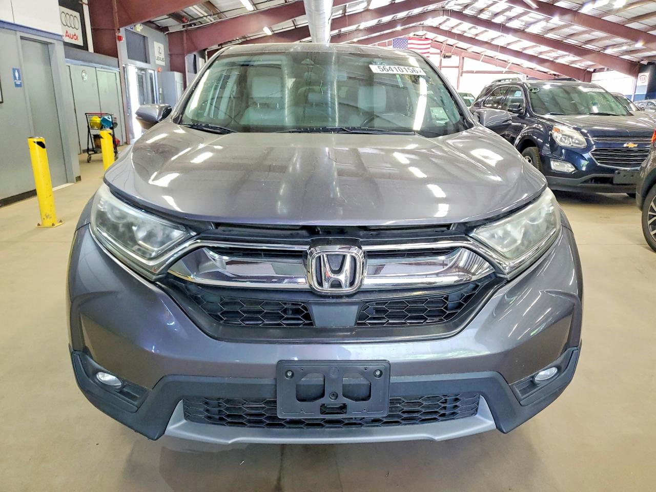 2017 Honda Cr-v Exl Gray vin: 5J6RW2H83HL075775