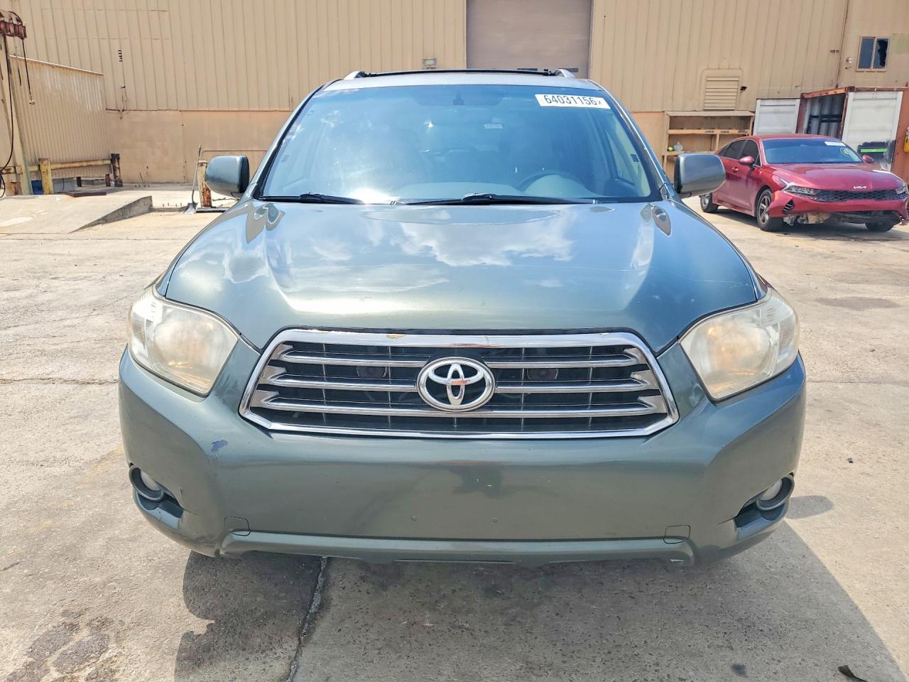 2008 Toyota Highlander Sport Green vin: JTEES43A282091490