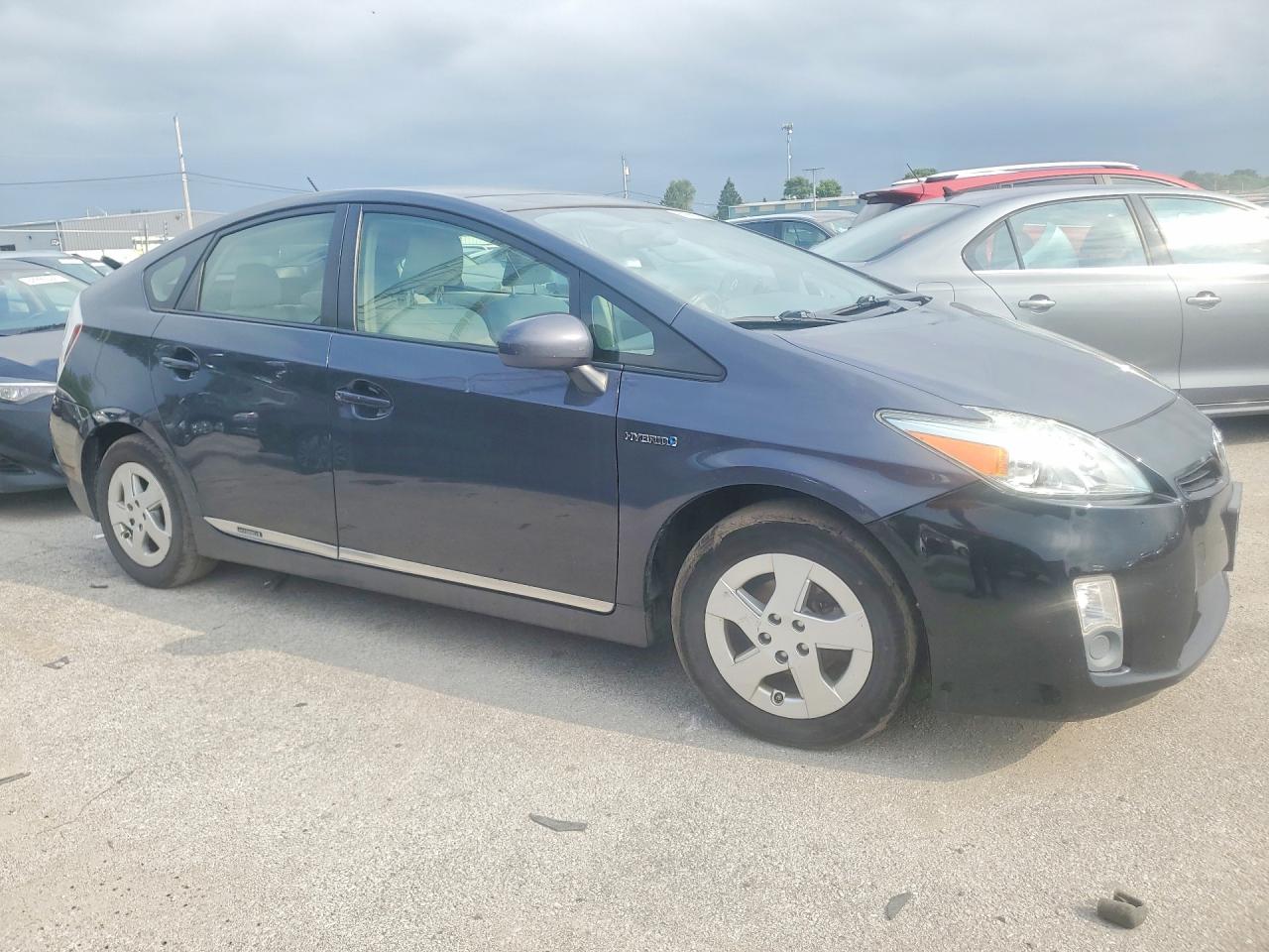 2010 Toyota Prius Iii Gray vin: JTDKN3DUXA5220033