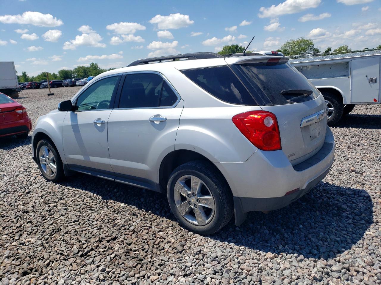 2015 Chevrolet Equinox Lt Silver vin: 2GNALBEK5F6394037