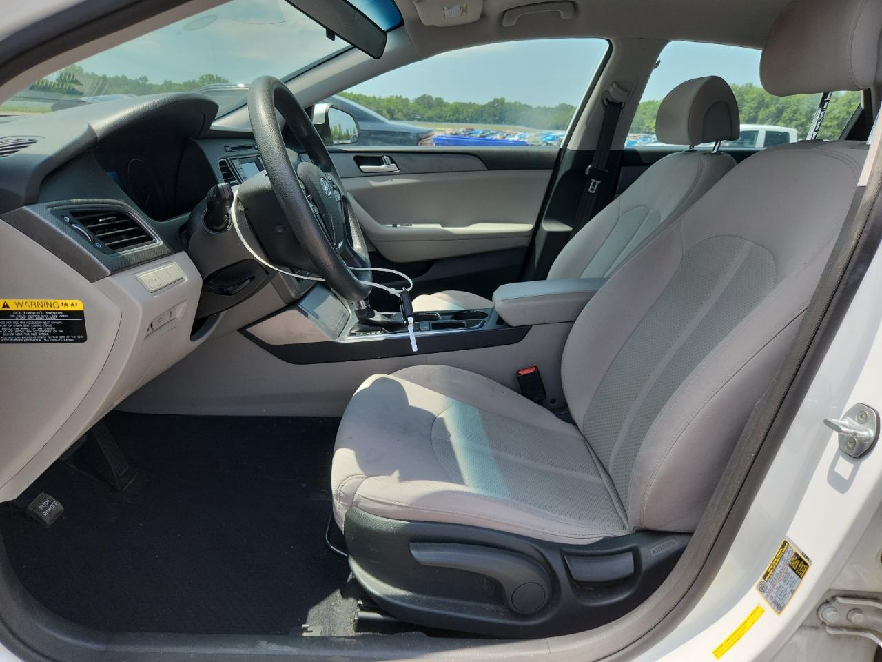 2015 Hyundai Sonata Se White vin: 5NPE24AF3FH034357