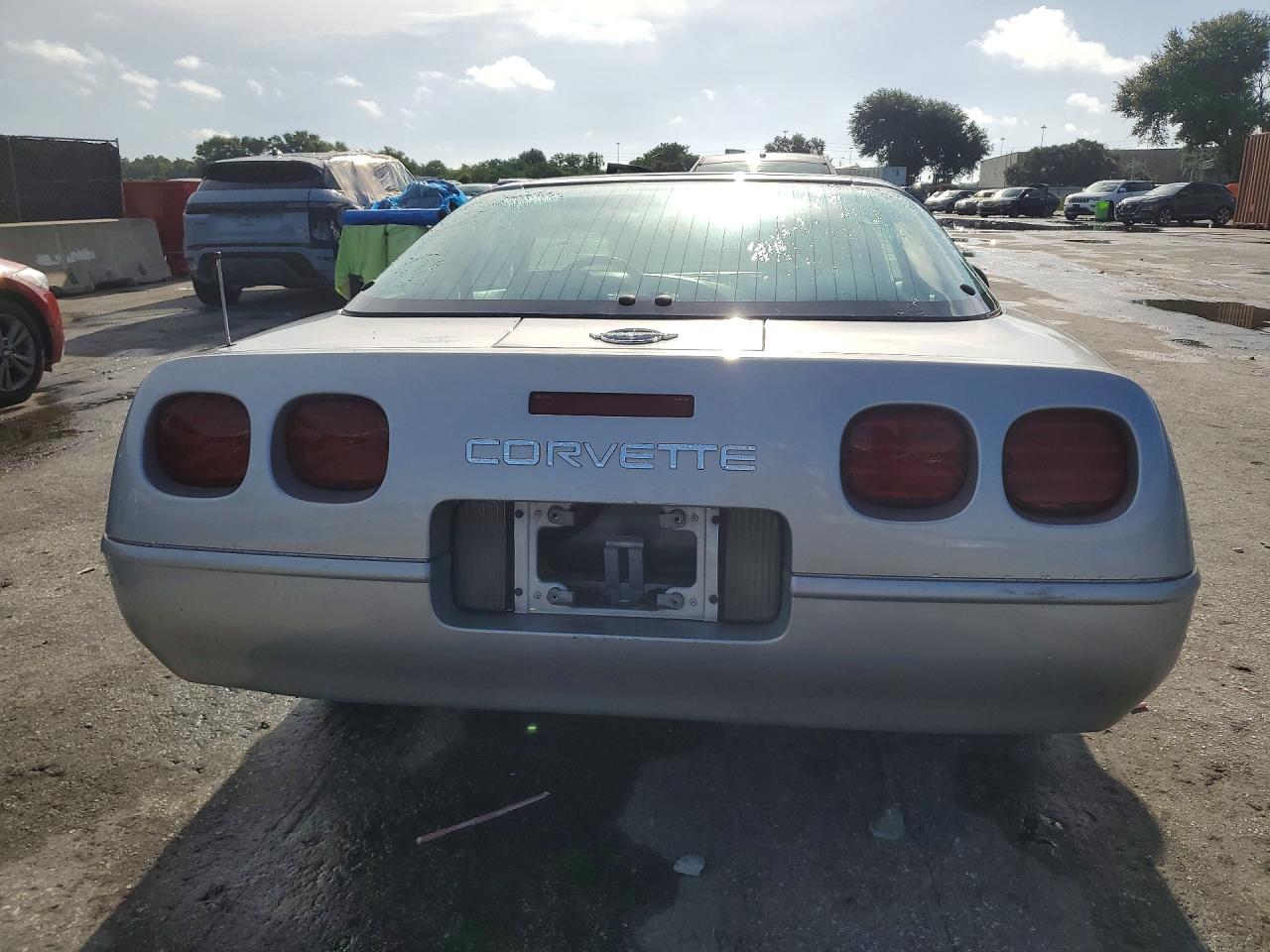 1996 Chevrolet Corvette Silver vin: 1G1YY22P5T5106770