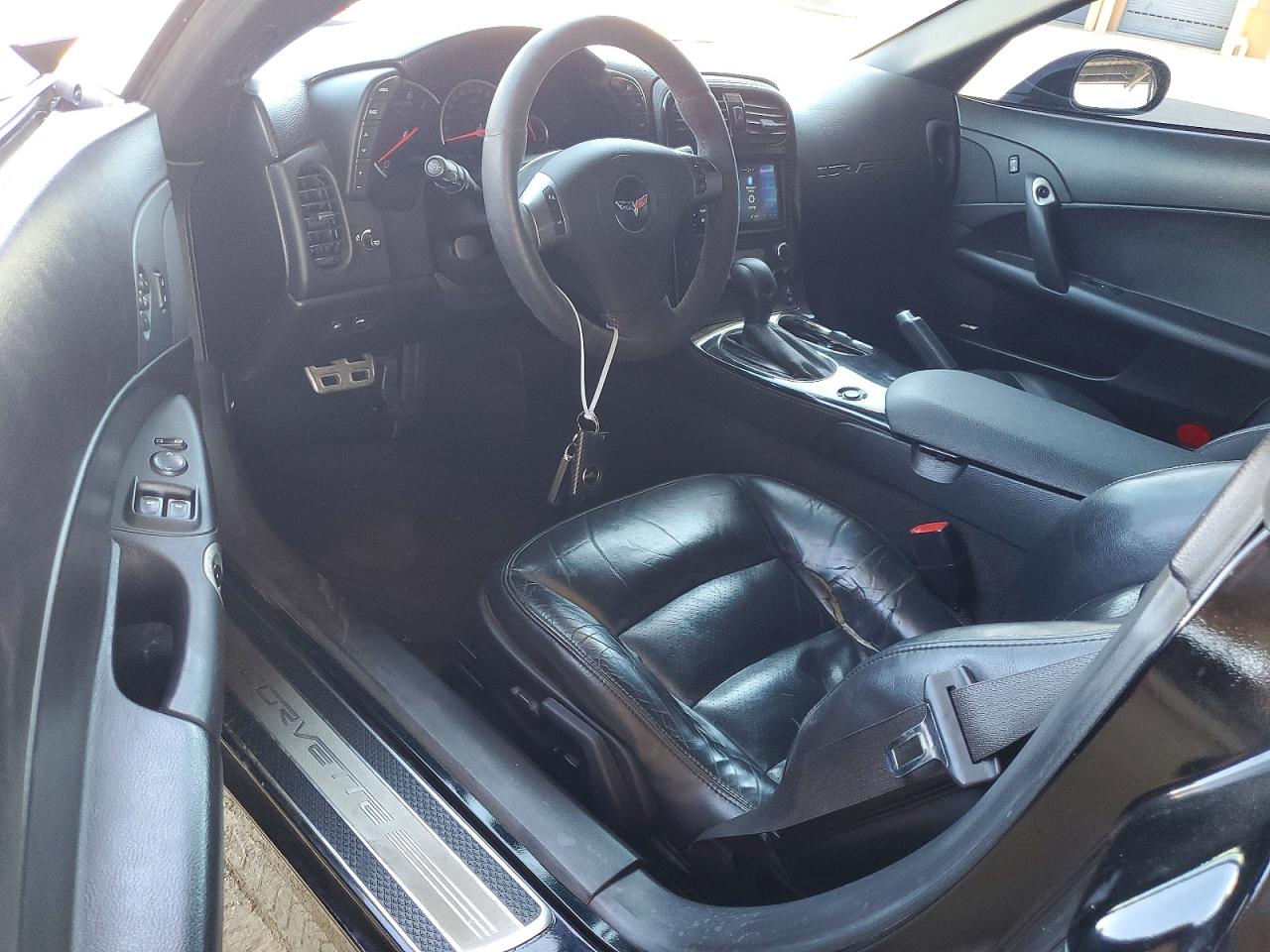 2009 Chevrolet Corvette Черный vin: 1G1YY26WX95102790