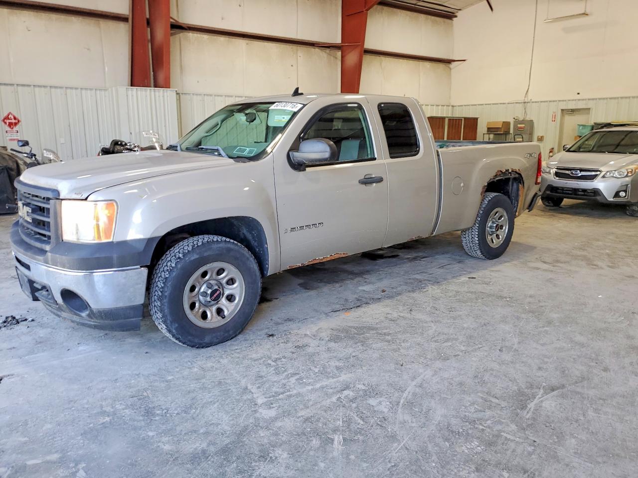 2009 Gmc Sierra K1500 Gray vin: 1GTEK19C59Z137527