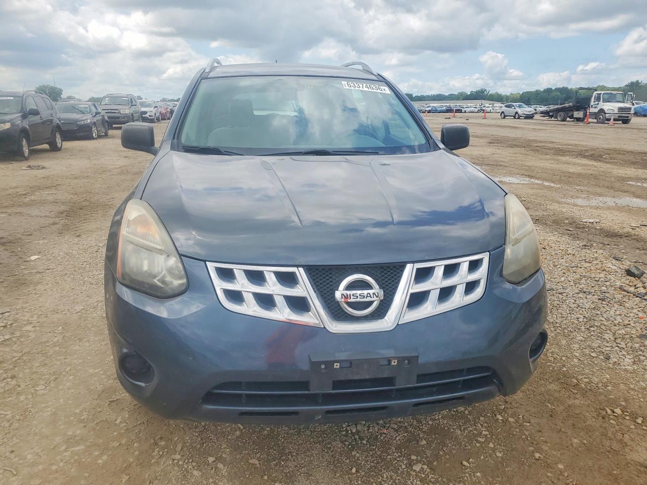2015 Nissan Rogue Select S Blue vin: JN8AS5MV9FW767163