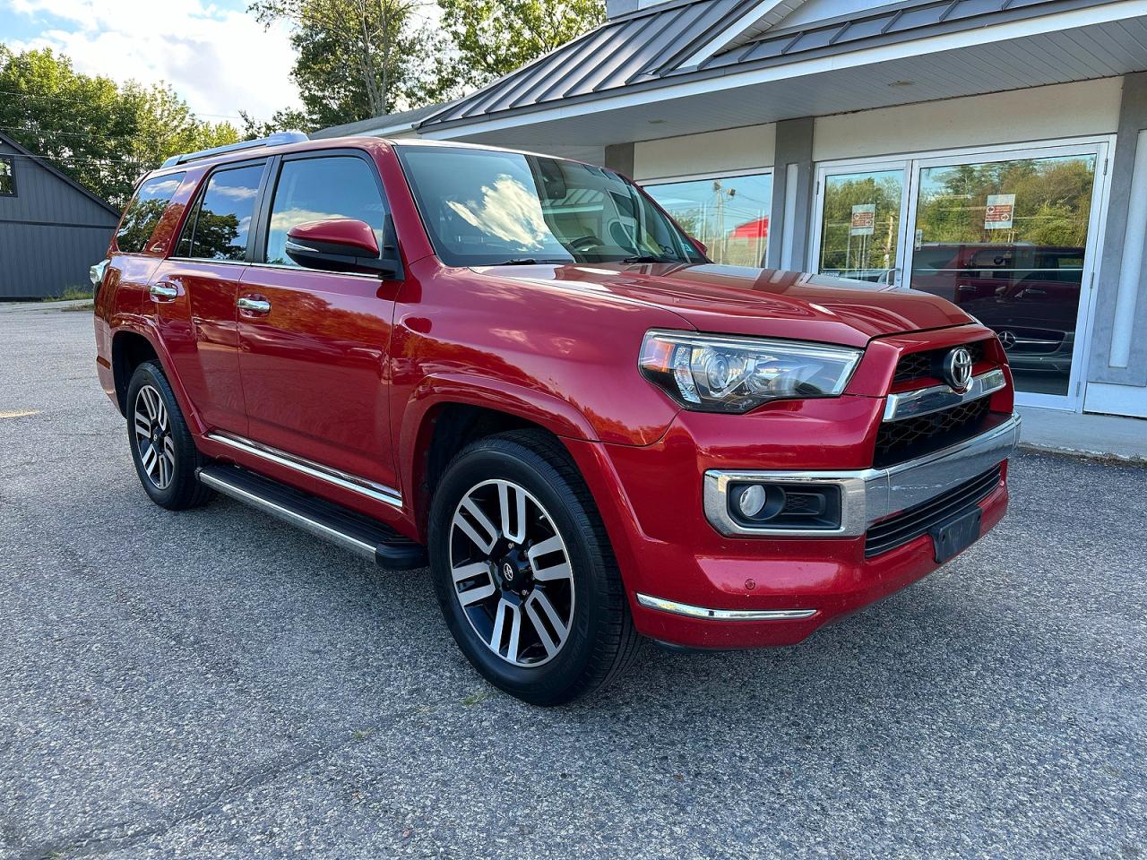 2014 Toyota 4runner Limited Red vin: JTEBU5JR8E5165291