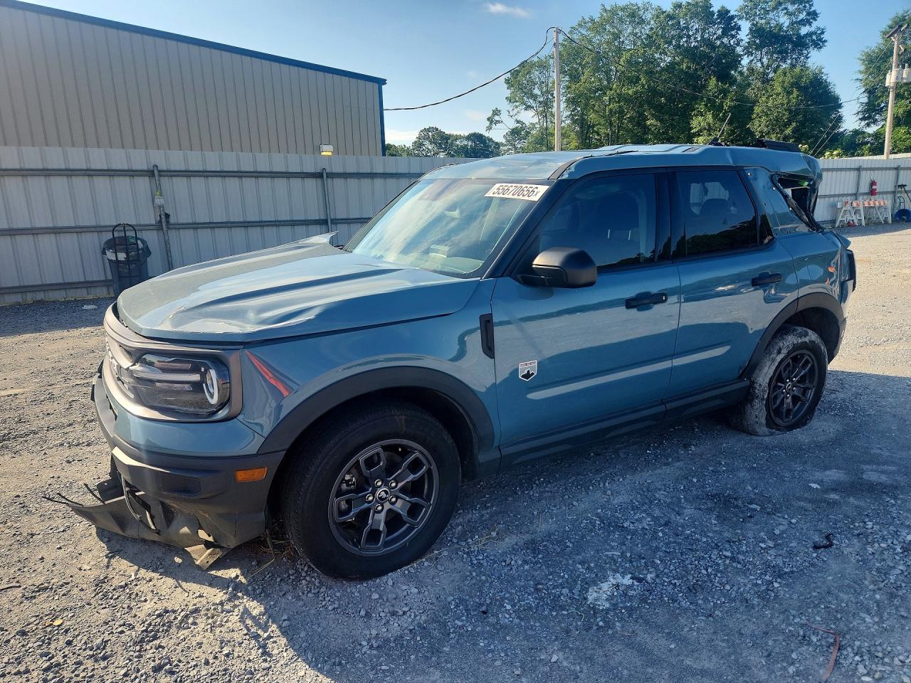 2023 Ford Bronco Sport Big Bend Blue vin: 3FMCR9B64PRD46907