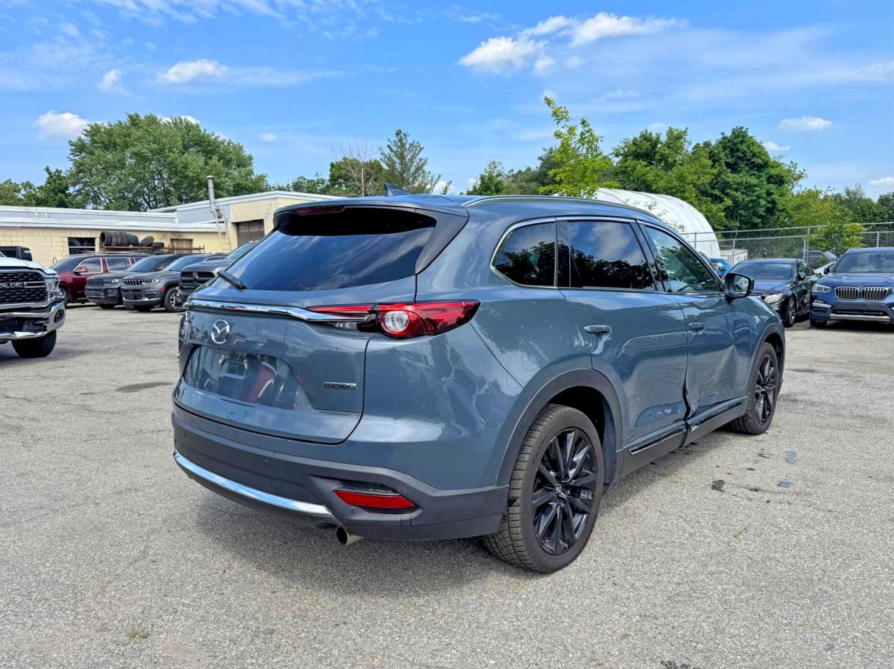 2023 Mazda Cx-9 Grand Touring Gray vin: JM3TCBDY1P0655673