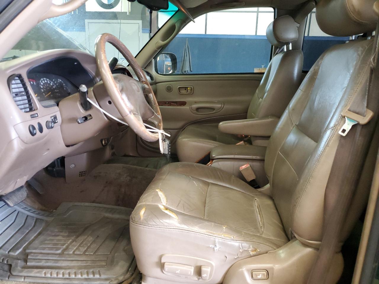 2001 Toyota Tundra Access Cab Limited Зеленый vin: 5TBBT48141S150804