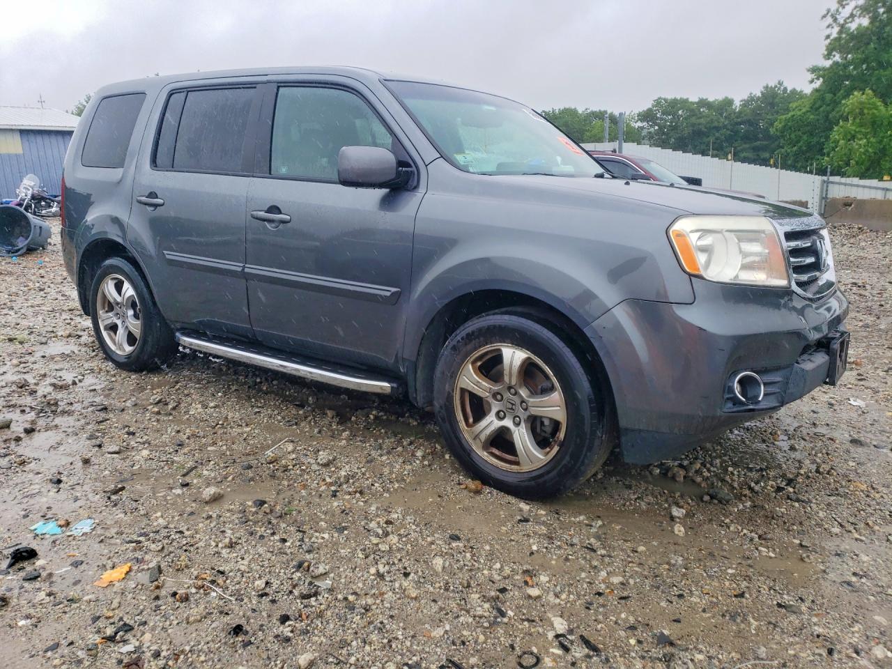 2012 Honda Pilot Exl Gray vin: 5FNYF4H69CB084536