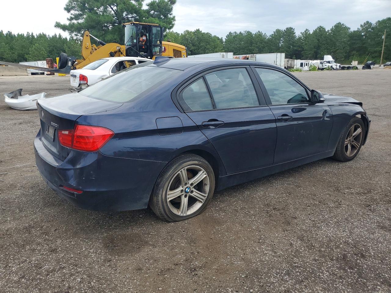 2014 Bmw 320 I Blue vin: WBA3B1G50ENS78063