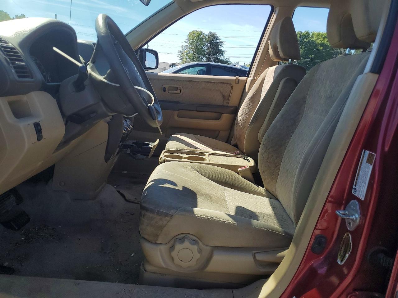 2005 Honda Cr-v Lx Burgundy vin: SHSRD685X5U302721