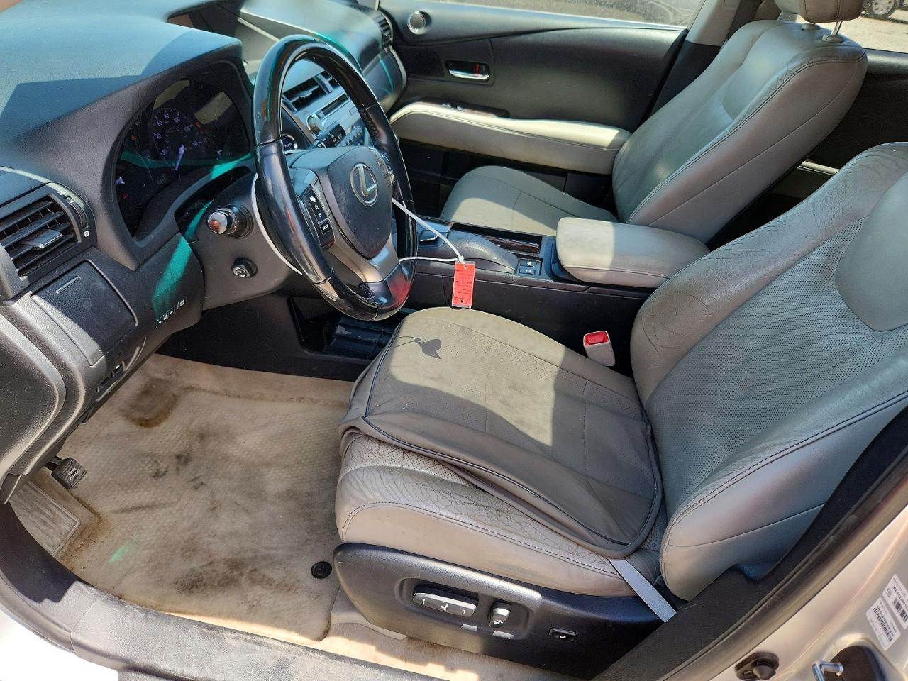 2013 Lexus Rx 450h Silver vin: JTJBC1BA5D2442517