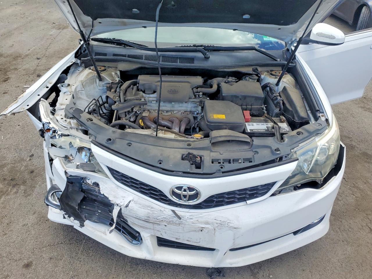 2012 Toyota Camry Se White vin: 4T1BF1FK8CU193965
